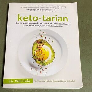 KETO TARIAN Mostly Plant Based Plan to Burn Fat Boost Energy by DR WILL COLE